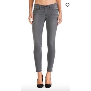 Frame Denim Le Skinny Satine Gray Low Rise y2k 00s 90s Capsule Vacation